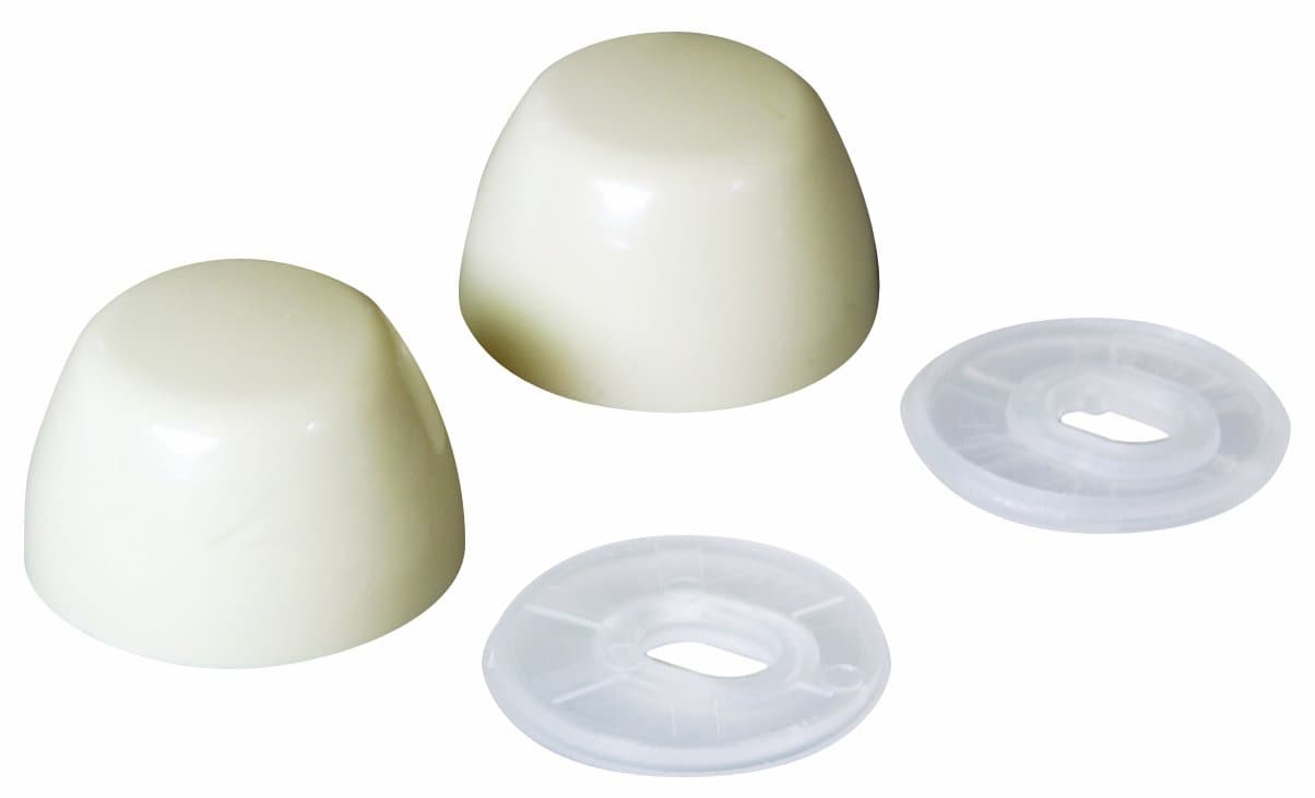 7116 Replacement Toilet Bolt Caps In Bone