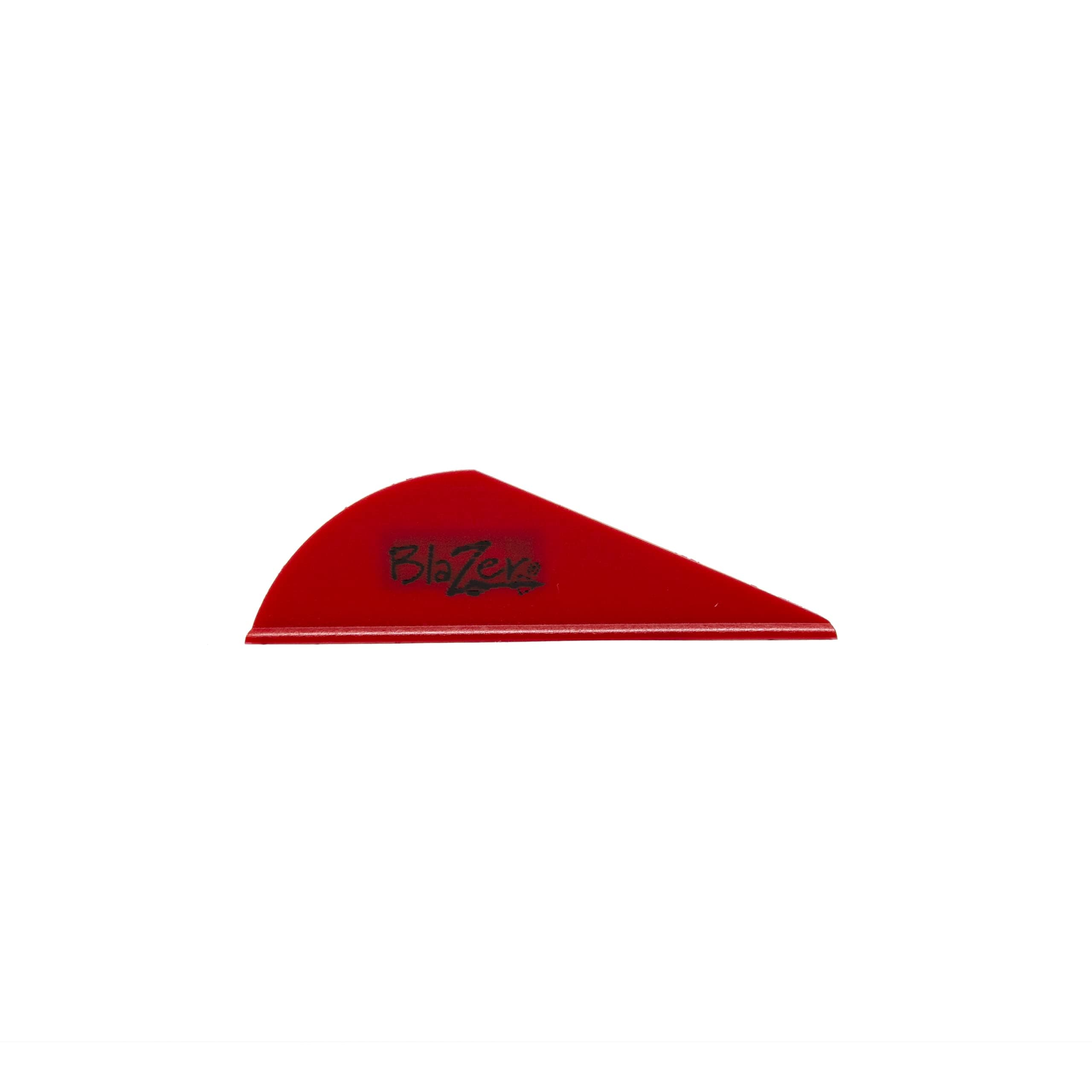 2" Blazer Broadhead Vanes - Red - 100Pk