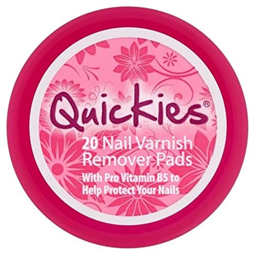Quickies Nail Varnish Remover Pads 20 per pack