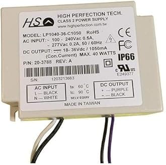 High Perfection Magtech LP1040-36-C1050 LED Driver 1050ma Constant Current 40w