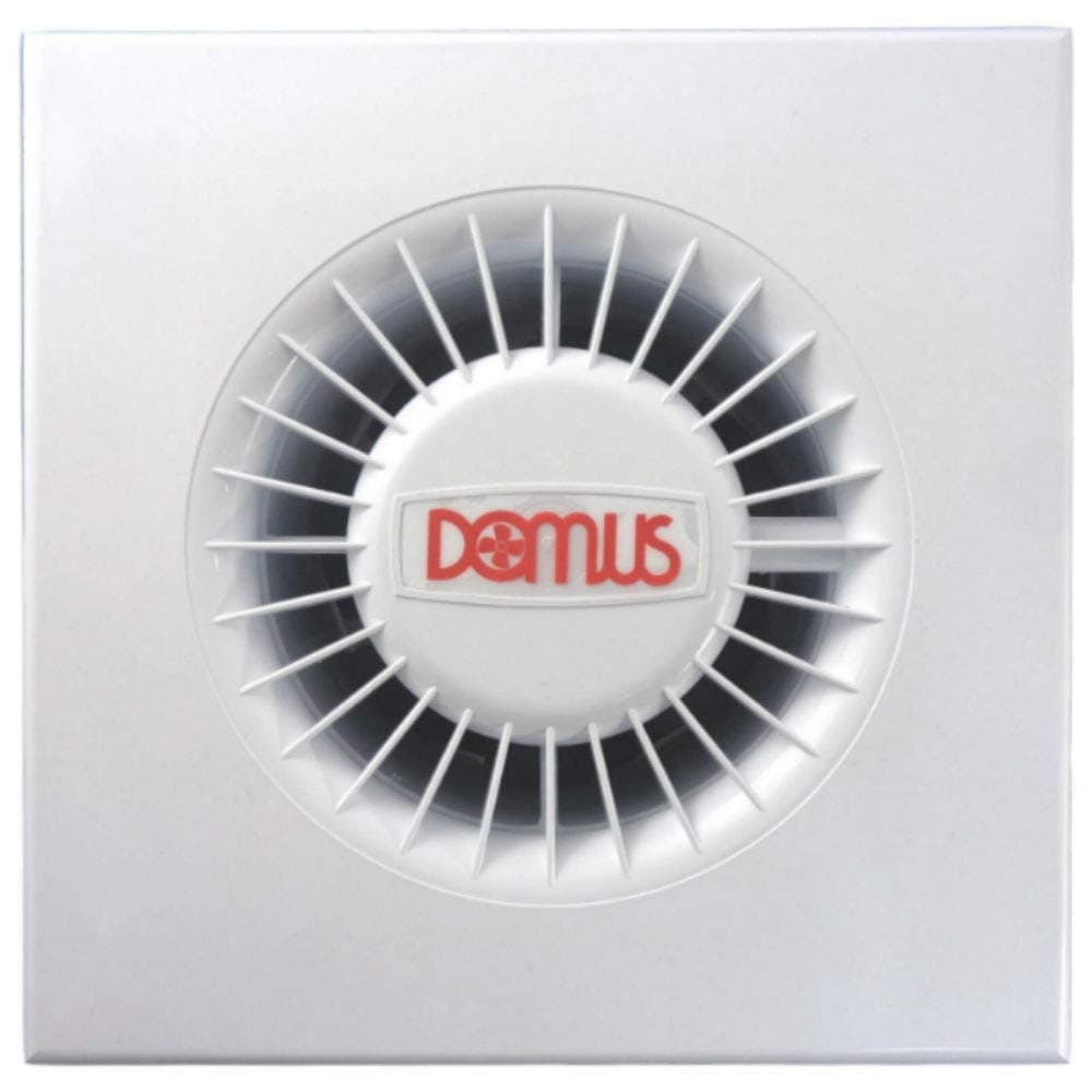 Silavent SDF100TBS Axial Extractor Fan with Backdraught Shutter & Timer