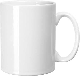 Large Coffee Mug, 22 OZ Coffee Mugs, 650ml Smooth Ceramic Tea Cups, Big Capacity and Handle, for Office, Home, White