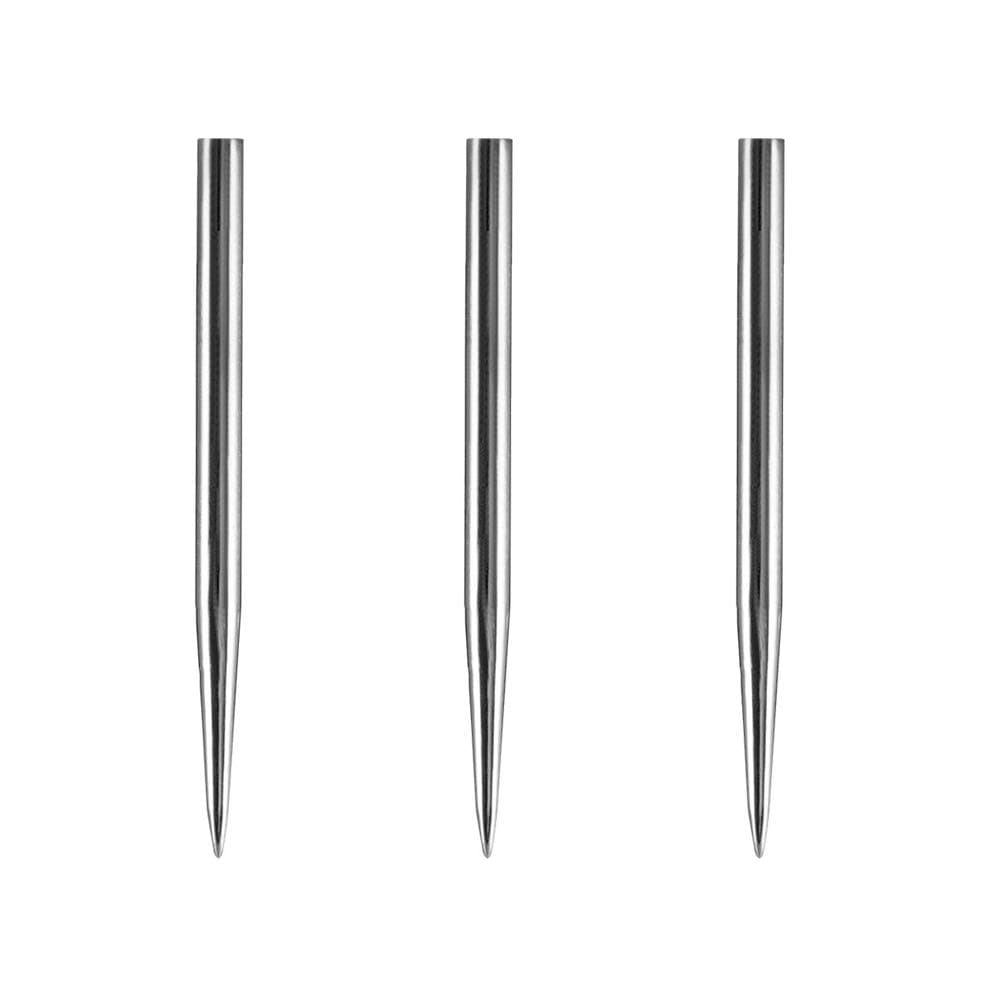 Dart Spare Points, Replacement Points, Plain Silver, Length 32mm (1 Set)