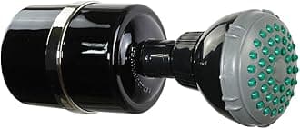 Crystal Quest Shower Filter with Shower Head - Black - Advanced Multi Stage Filtration for Cleaner Water - Removes Chlorine, Heavy Metals - Promotes Healthier Skin, Softer Hair - Long-Lasting