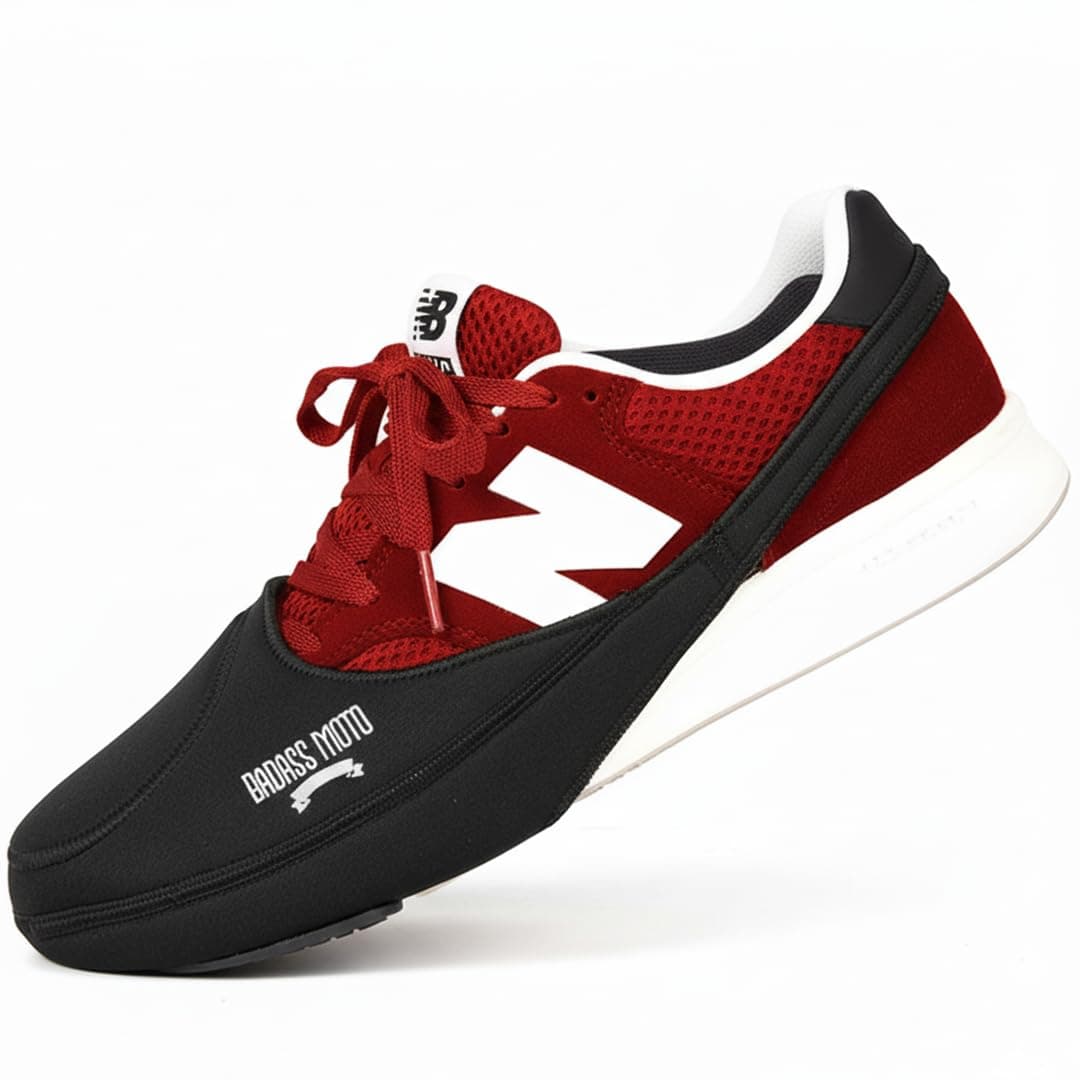 Motorcycle Shifter Shoe Protector - Toe Protector Saves Boot from Gear Shifter Lever. Fits Up to Size 12 Shoes