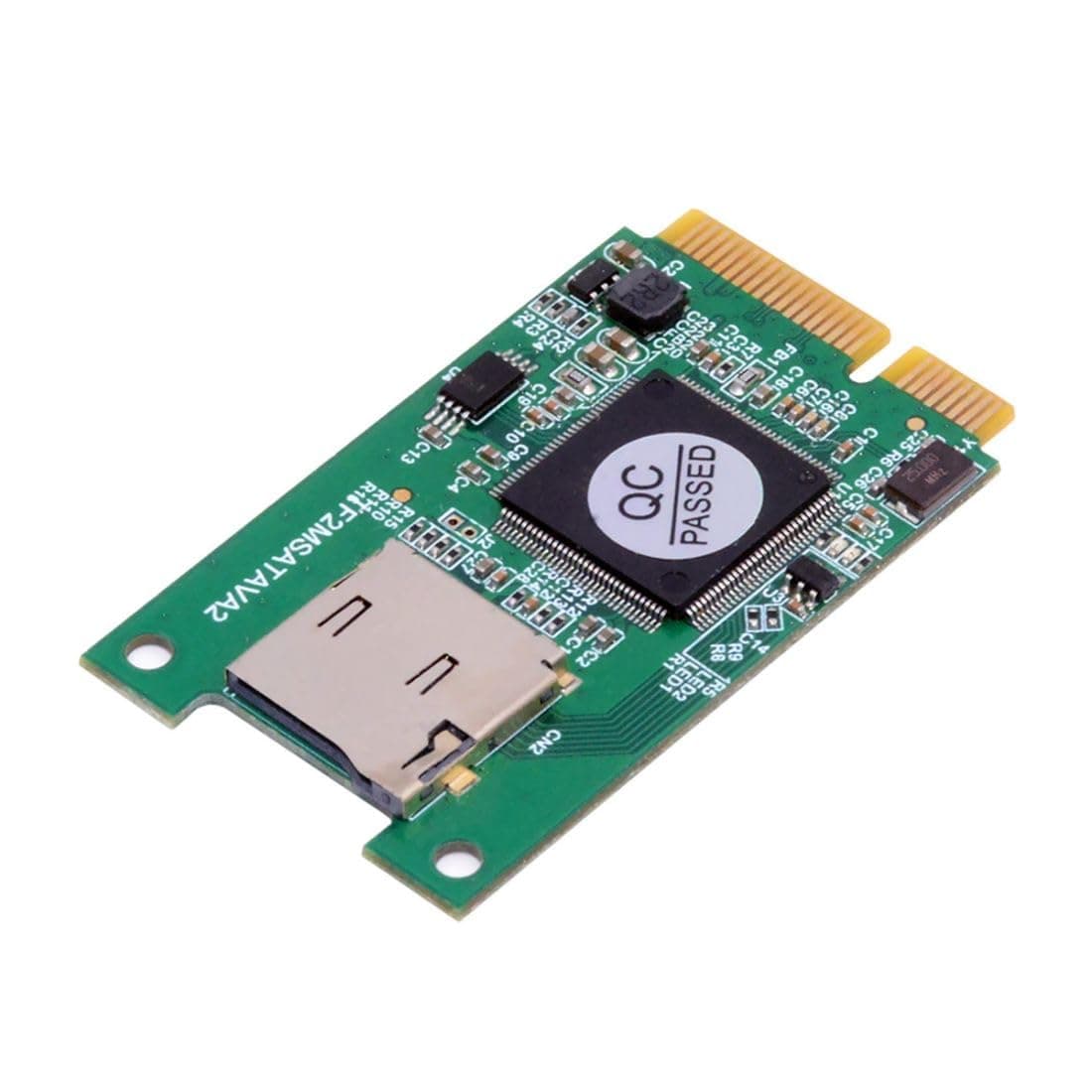 chenyang Micro SD T-Flash TF Card to MSATA TF Card Rearder Adapter 30x50mm