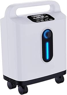 Portable Oxyyggen Conccenntrator, Oxyggen Flow Stable and Continuous Conccentration Adjustable Oxyggen, Suitable for Home and Personal Care (B-2L)