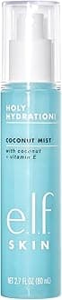 e.l.f. SKIN Holy Hydration! Hydrating Coconut Mist, Refreshes, Soothes & Invigorates Skin, Tropical Scent, 2.7 Fl Oz (Pack of 1)