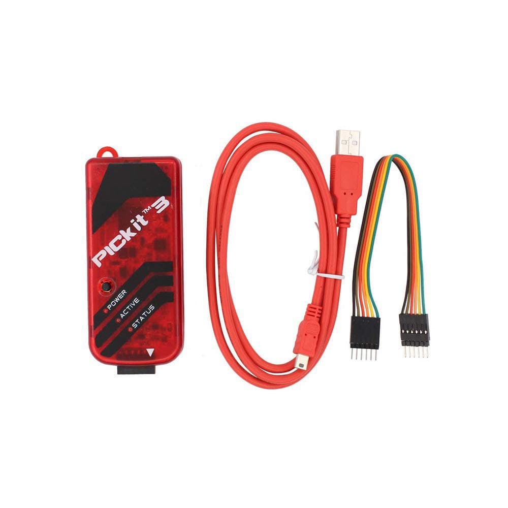 1PCS PICkit3 Electronic Chips Emulator MPLAB PICkit 3 PIC Microcontroller Chip in-Circuit Debugger Programmer