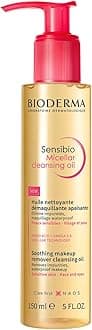 Sensibio Micellar Oil - Wash-Off Micellar Oil Cleanser for Sensitive Skin, Nourishing Oil to Milk Makeup Remover & SPF Remover, 150ml