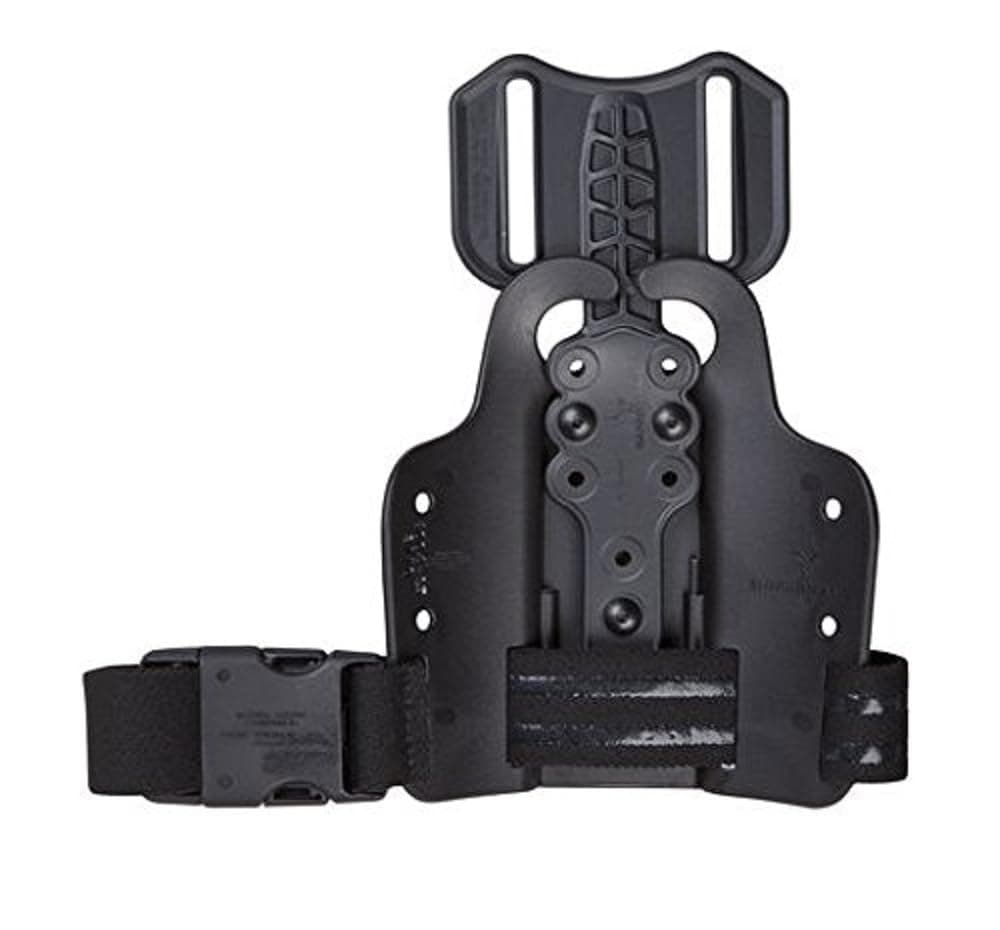 Drop Flex Adapter with Single Strap Leg Shroud for Gun Holsters