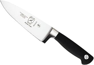 Mercer Culinary M20606 Genesis 6-Inch Chef's Knife, Black