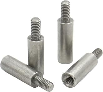 10pcs/20pcs M3 M4 304 Stainless Steel Round Standoff Male to Female Standoff Screw(20pcs,M4x 40 (Plus 6mm))