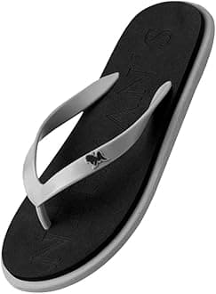Neeman'sEco Classic Slippers for Men | Stylish, Comfortable & Lightweight Flip Flops for Men's | Flexible & Durable | Flat, Rubber, Anti Skid, Soft Daily Use Chappal