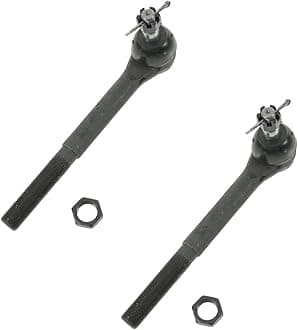 TRQ Front Inner and Outer Tie Rod Set 6 Piece Compatible with 88-99 Chevrolet C1500 C2500 C3500 94-99 Suburban C1500 C2500 95-00 Tahoe 96-02 Express 1500 2500 3500 88-99 GMC C1500 C2500 C3500