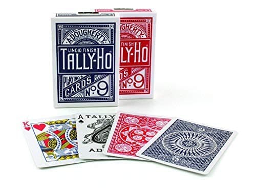 Tally-Ho Circle Blue Back Playing Cards