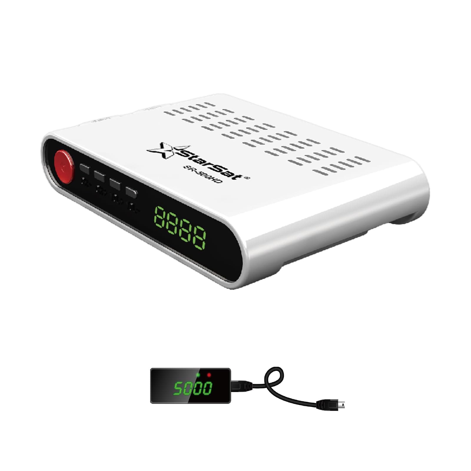 star sat SR-500HD Full HD, 2xUSB, HDMI, 6000 Channels, EPG, MPEG4, Blind Scan, YouTube, PVR, DVBS2, WiFi Supported (WiFi device not include)