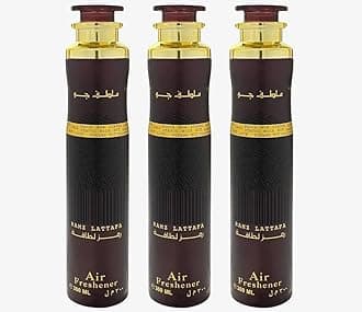 Arabian Air Freshener Bundle (3 x 300ml) Dubai, Luxury Scent, Long Lasting Fragrance (3 x Ramz (Gold))
