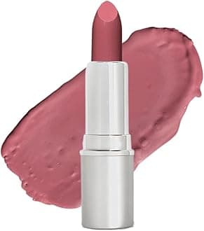 Honeybee Gardens Truly Natural Long Lasting Lipstick – Heirloom Pink Mauve Neutral Cream Finish, Hydrating Moisturizing Lip Color with Organic Oils – Vegan Gluten-Free Cruelty-Free Nourishing Lip Care