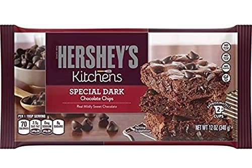 Hersheys Kitchens Special Dark Chocolate Baking Chips 12 oz. (Pack of 2)