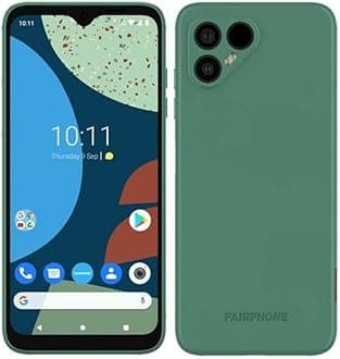 Fairphone 4 Dual-SIM 256GB ROM + 8GB RAM (GSM Only | No CDMA) Factory Unlocked 5G Smartphone (Green) - International Version
