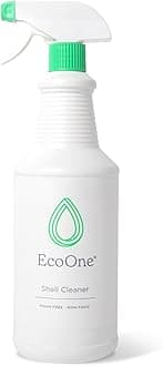 - Shell Cleaner by EcoOne | All-Natural, Fragrance-Free Spa & Hot Tub Surface Cleaner | Hot Tub Shell Cleaner Removes Scum, Grime, & Stains | Foam-Free Spray-and-Wipe Hot Tub Cleaner, 32 Oz