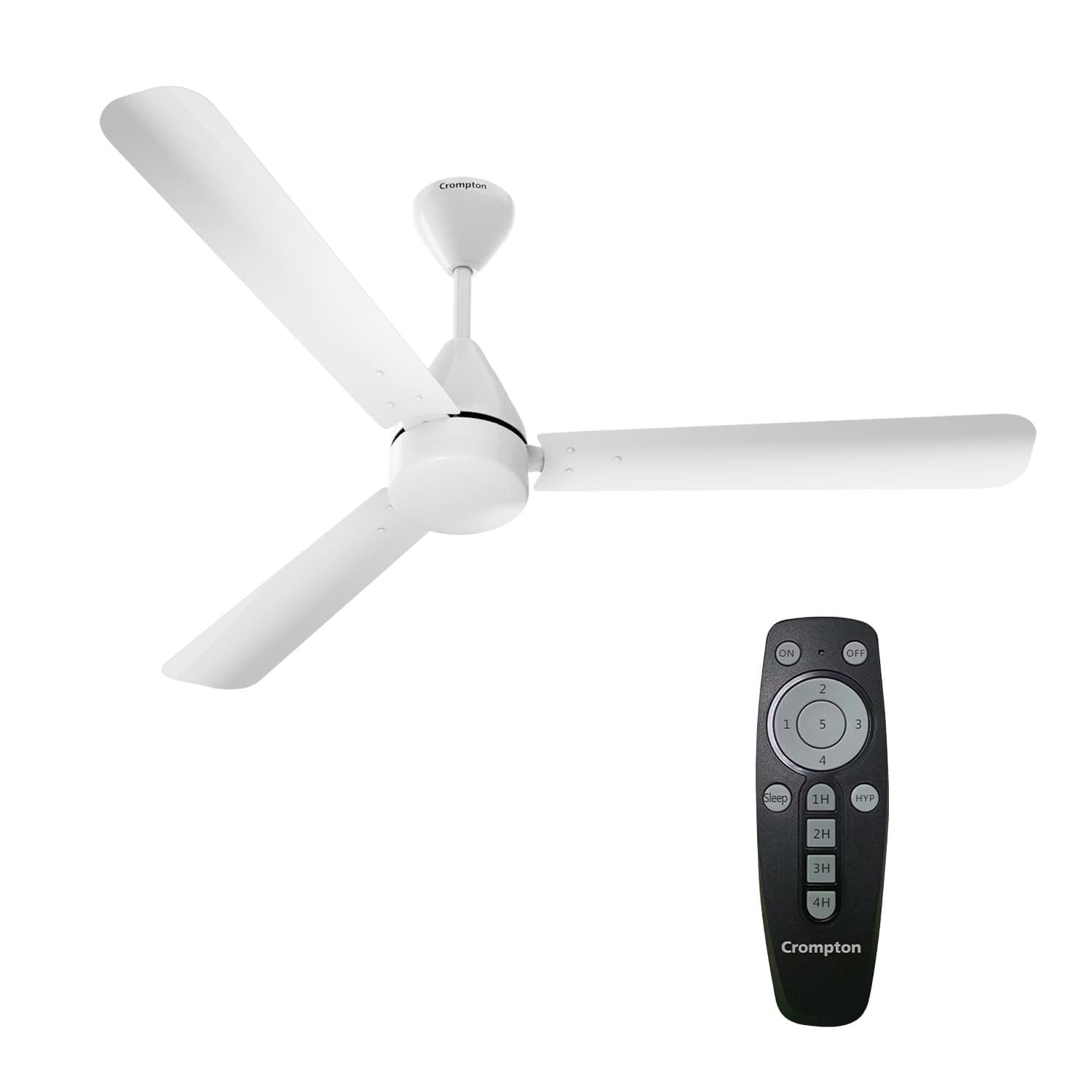 - Energion Hyperjet 1200mm BLDC Ceiling Fan | Point Anywhere Remote Control | BEE 5 Star Rated Energy Efficient | Superior Air Delivery | Anti-Rust | 2 Year Manufacturer Warranty | Opal White