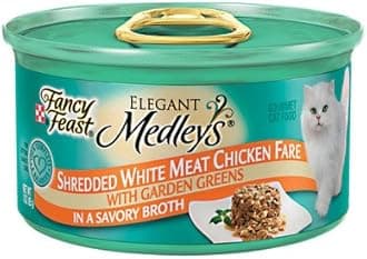 Fancy Feast Elegant Medley Shredded Chicken Cat Food (Case of 24)