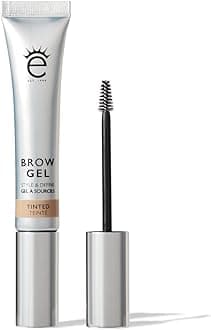 Eyeko Brow Gel - Tinted - Shade Light Brown - Natural & Flexible Hold - Infused with Keratin 8ml