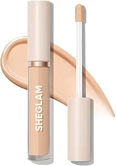 SHEGLAM Like Magic 12 Hours Hazelnut Matte Liquid Brightening Lightweight Long Lasting Moisturizing Pores Less Irregularities Concealer