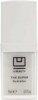 U Beauty The SUPER Hydrator - Mega-Dose Skin Hydrator and Hyaluronic Acid Moisturizing Cream with Peptides and Grapeseed Oil for Supple, Smooth, and Softer-Looking Skin For Up To 48 Hours - 0.5 fl oz
