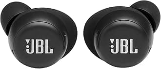 JBL Live Free NC+ - True Wireless in-Ear Noise Cancelling Bluetooth Headphones with Active Noise Cancelling, Microphone, Up to 21H Battery, Wireless Charging (Black)