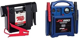 Booster PAC ES5000 1500 Peak Amp 12V Jump Starter and Clore Automotive Jump-N-Carry JNC660 1700 Peak Amp 12 Volt Jump Starter Bundle
