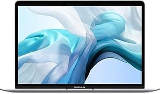 Apple Mid-2019 MacBook Air with 1.6GHz Intel Core i5, 13-inch, 16GB RAM, 512GB SSD Storage Silver (Renewed)