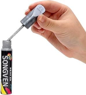 Car Scratch Repair Pen Car Remover Scratch Repair Paint Pen Clear Painting Pens Work for Toyota Honda Nissan Ford BMW Chevrolet Benz Hyundai (Silver)