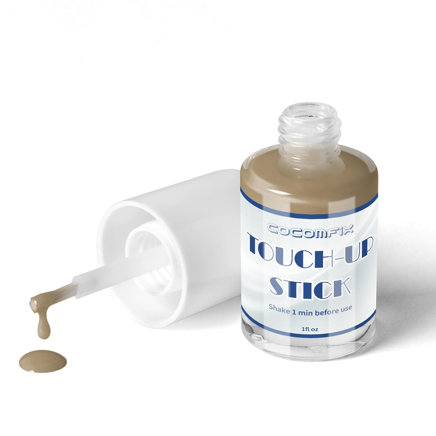 cocomfix Multi-Surface Touch Up Paint(Tempera), Interior and Exterior House Paint. For Walls, Doors, Cabinets, Wood, Paneling and Furniture.