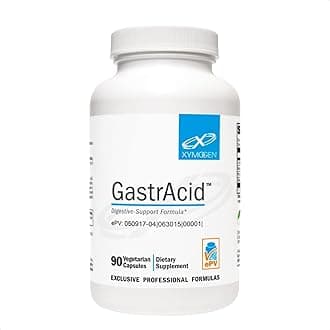 GastrAcid - Supports Digestive Health - Acid Balance Formula With Betaine HCl & Gentian Root - Vegetarian, Non-GMO & Gluten Free - 90 Capsules