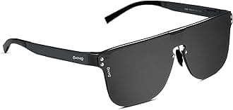 Eyewearlabs OKNO | Polarized Unilens Over-Sized Alloy Premium Branded Stylish Sunglasses For Men & Women | 100% UV Protection Shades | Cricket Sports Cycling Driving | Punisher