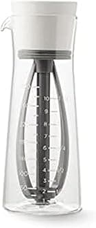 Salad Dressing Mixer, Baking White/Vintage Indigo