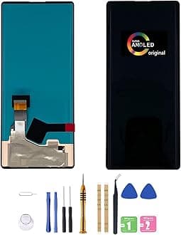 Amoled LCD for LG Wing 5G ThinQ Digitizer Screen Touch Assembly Replacement LCD Display LMF100N LM-F100N LM-F100V LM-F100 6.8 inch by