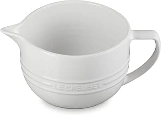 Le Creuset Stoneware Signature Batter Bowl, 3.25qt., White