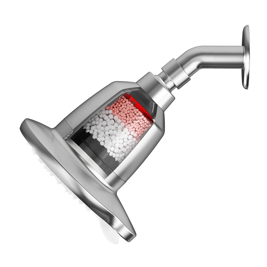 WaterScience CLEO Multi Flow Shower Filter for Bathroom | Hard Water Softener for Shower and Home | 3 Flow Modes | 50% Water Saving - CLEO-SFM-524