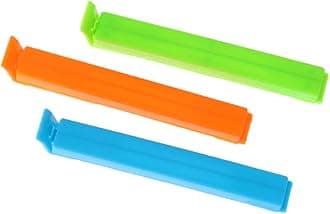 10 Pcs Food Clips Bag Sealing Clips, Plastic Chip Clips Bag Sealing Clips for Food Storage Snack Bag Kitchen Home(11cm)
