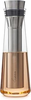 Rabbit Glass Wine Chilling Carafe Chills and Aerates Wine 750 ml capacity