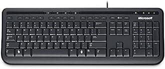 Microsoft Wired Keyboard 600, UK Layout - Black