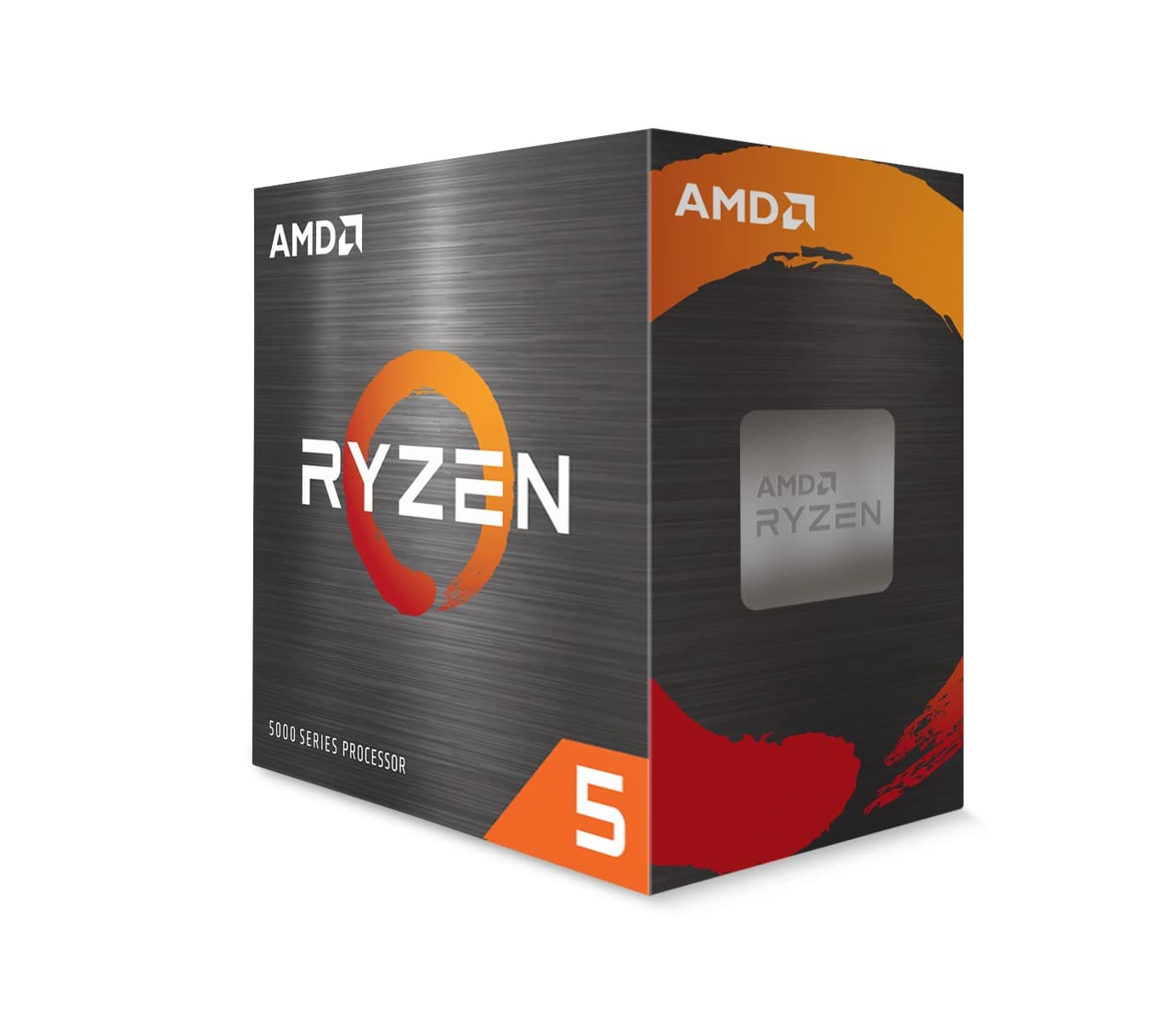 Ryzen 5 5500 Desktop Processor (6-core/12-thread, 19 MB cache, up to 4.2 GHz max boost)