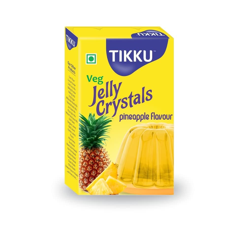 Jelly Crystals Pineapple 100gm
