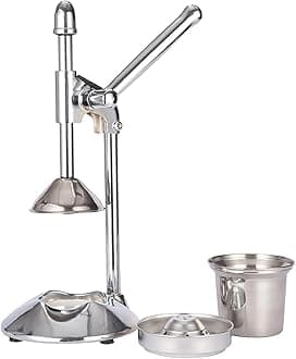 Generic Commercial Manual Juicer: Professional-Grade Stainless Steel Hand Press for Citrus Fruits