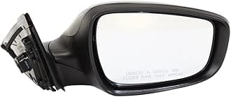 Garage-Pro For Hyundai Veloster 2012-2017 Passenger Side Power Heated Mirror, Paintable, Without Signal Light, With Panoramic & Metal Roof, Side Mirrors Replacement