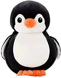 HUG 'n' FEEL SOFT TOYS Penguin Soft Toy 30cm,Cute Plush Kids Animal Plush & Stuffed Toys (Penguin 18 cm) Plush & Stuffed Toys (Black) Lovely Teddy